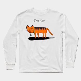 The Cat - orange cat Long Sleeve T-Shirt